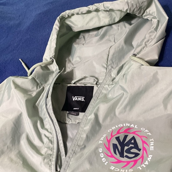 The Original Off The Wall Vans  Pullover Windbreaker Size S - Picture 4 of 9